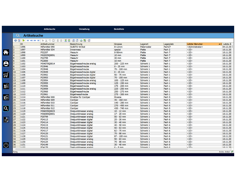 Intelligente Lagerverwaltungssoftware | die-Servicepartner | Wuppertal NRW