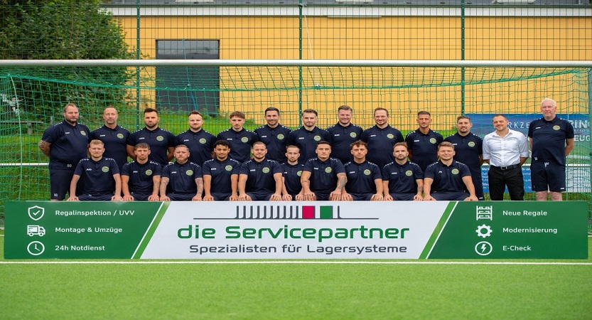 Teamfoto Sponsoring | die-Servicepartner | Wuppertal NRW